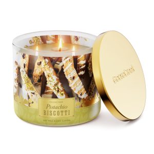 Pistachio Biscotti 3-Wick Candle