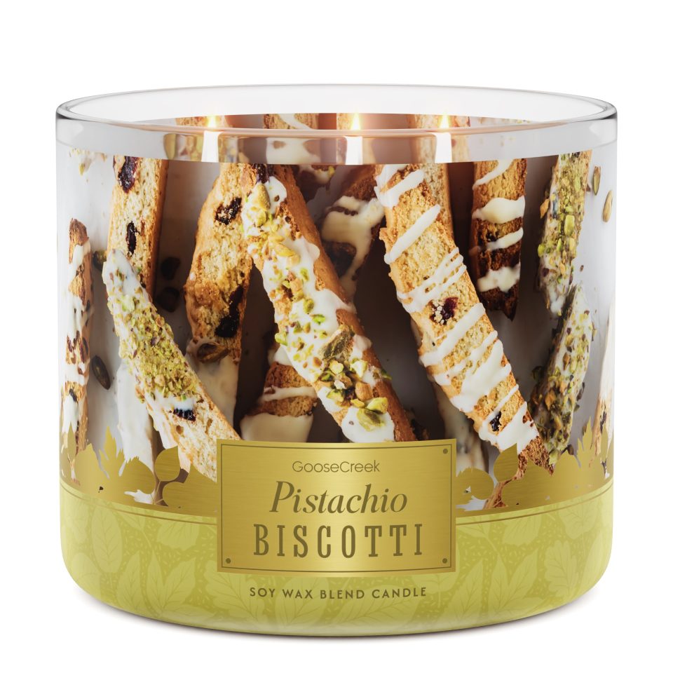 Pistachio Biscotti 3-Wick Candle