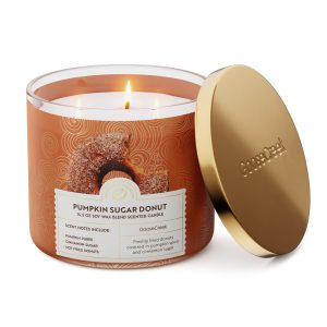 Pumpkin Sugar Donut 3-Wick Candle